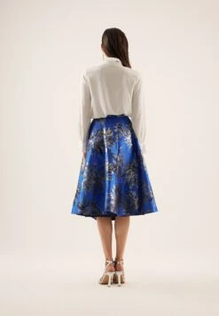 Anna Field Gonna A Campana - Blue/Silver -Moda Sconto 02de3825afcd4c25a17a633acccd63a5