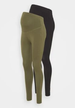 Leggings Maternity - Leggings - Black/Olive