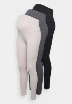 3 PackLeggingsBlack/Beige/ Grey Donna Pantaloni EX429B01L-Q11 -Moda Sconto 10823db8eedb45caae40d03c95094fc7