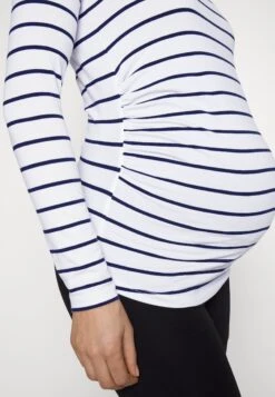 2 PackMaglietta A Manica LungaWhite/Navy Donna T-shirt E Top EX429G02P-A11 -Moda Sconto 111688a552b44cdb9044b0acb869175b