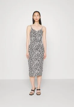 Anna Field Vestito EstivoBlack/White Donna Vestiti AN621C1XQ-Q11 -Moda Sconto 2eaae709b898410b9edb2b462549ab6a