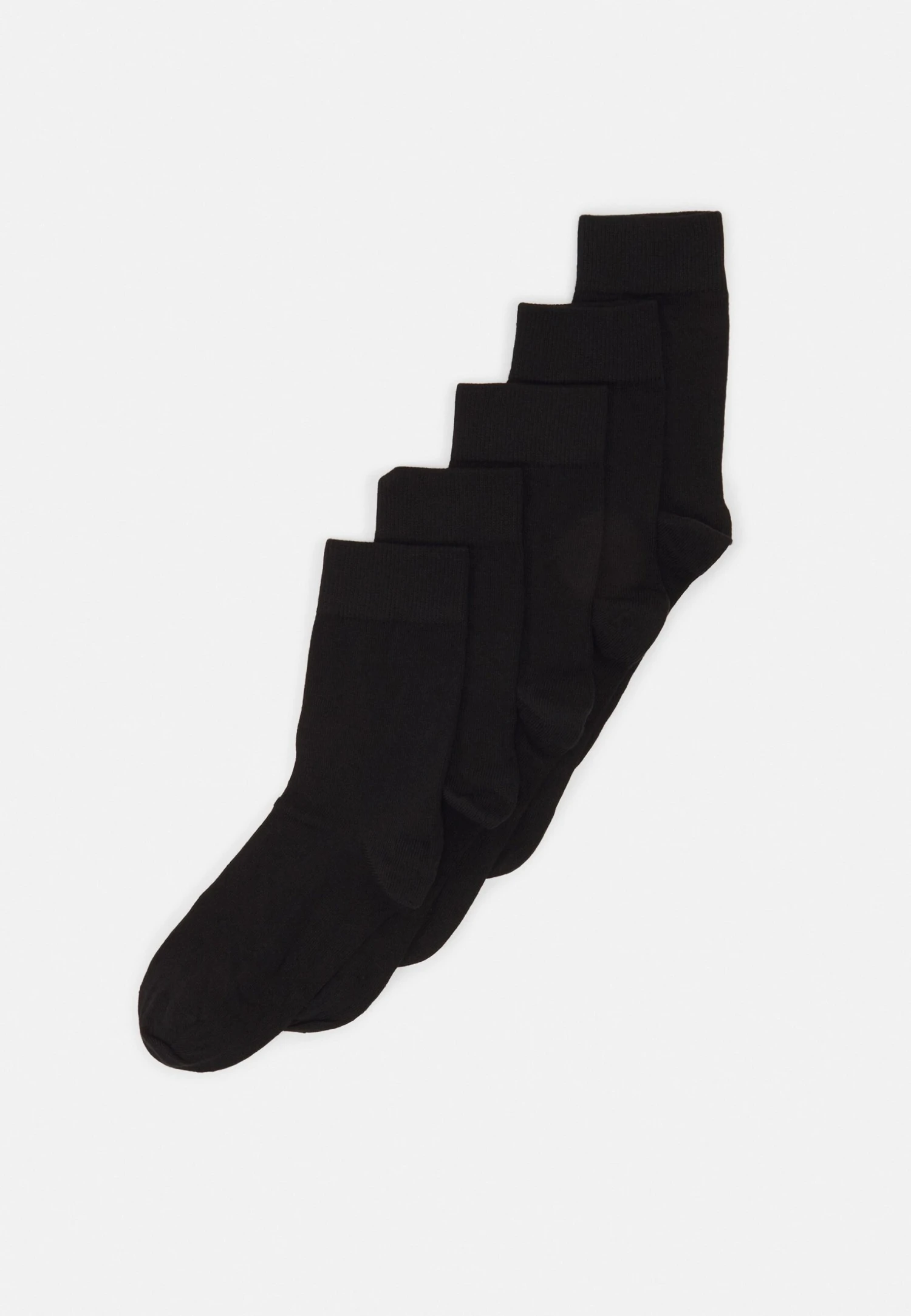 Anna Field Comfort Cuff Ankle Socks 5Pack - Calze - Black 1 Anna Field Comfort Cuff Ankle Socks 5Pack - Calze - Black