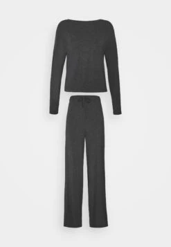 Anna Field Wide LegPigiamaDark Grey Donna Intimo Notte E Loungewear AN681P054-C11 10 Anna Field Wide LegPigiamaDark Grey Donna Intimo Notte E Loungewear AN681P054-C11 -Moda Sconto 34c4b3211e1c41ff8ea8df81296bd993