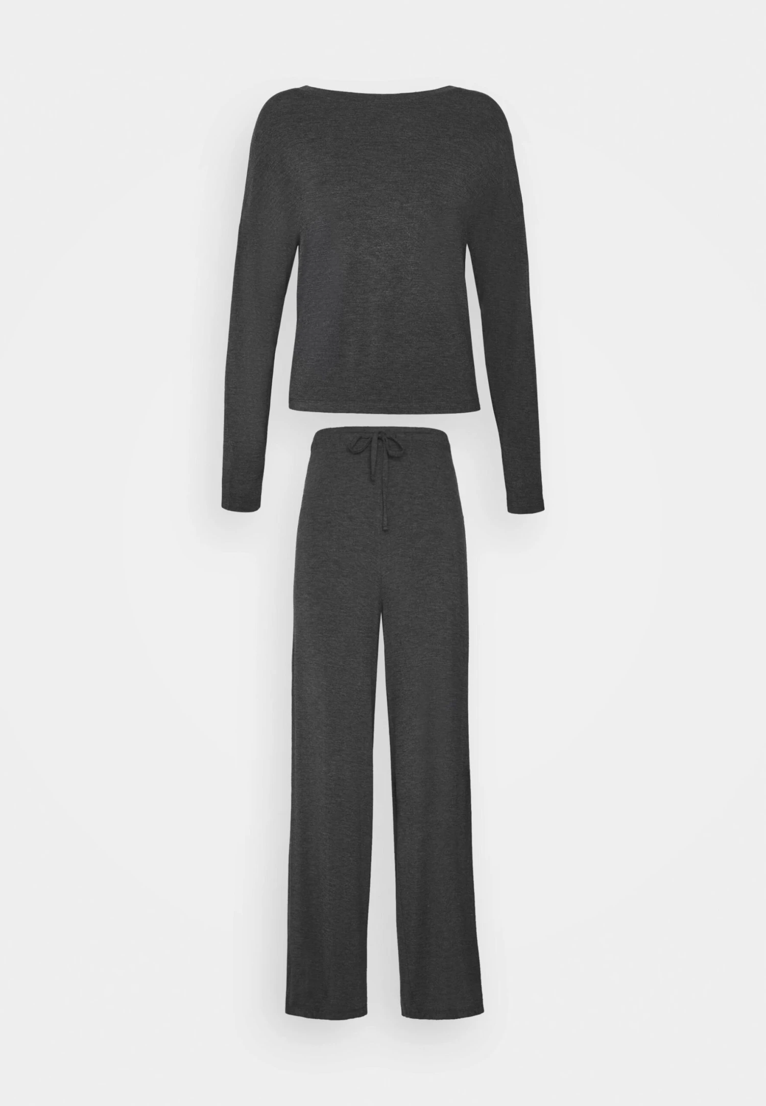 Anna Field Wide LegPigiamaDark Grey Donna Intimo Notte E Loungewear AN681P054-C11 5 Anna Field Wide LegPigiamaDark Grey Donna Intimo Notte E Loungewear AN681P054-C11 - immagine 5