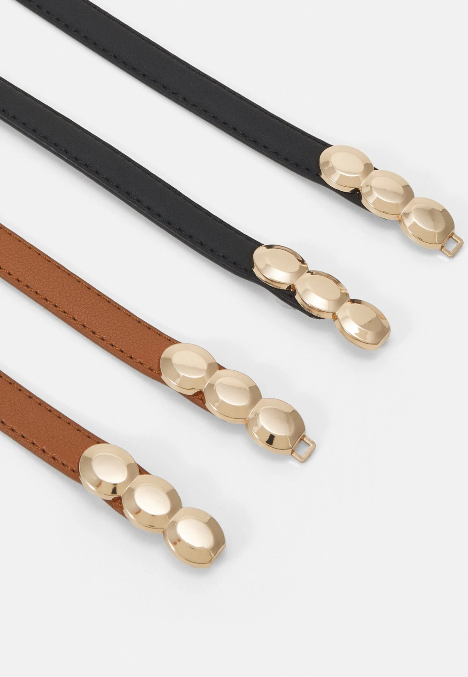 Anna Field 2Pack - Cintura - Black/Cognac 2 Anna Field 2Pack - Cintura - Black/Cognac - immagine 2