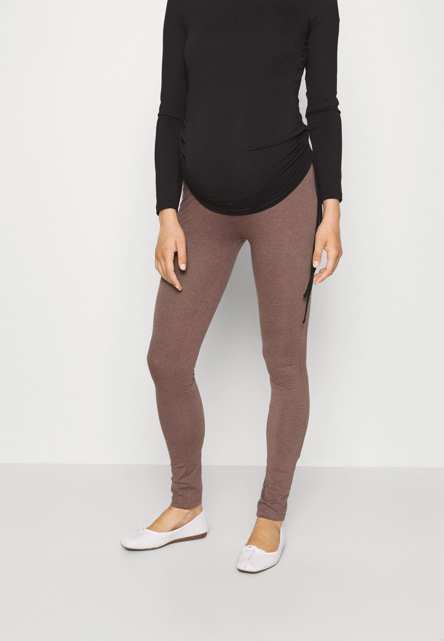 Leggings MaternityLeggingsBlackMottled Dark Brown Donna Pantaloni EX429B00D-Q15 2 Leggings MaternityLeggingsBlackMottled Dark Brown Donna Pantaloni EX429B00D-Q15 - immagine 2