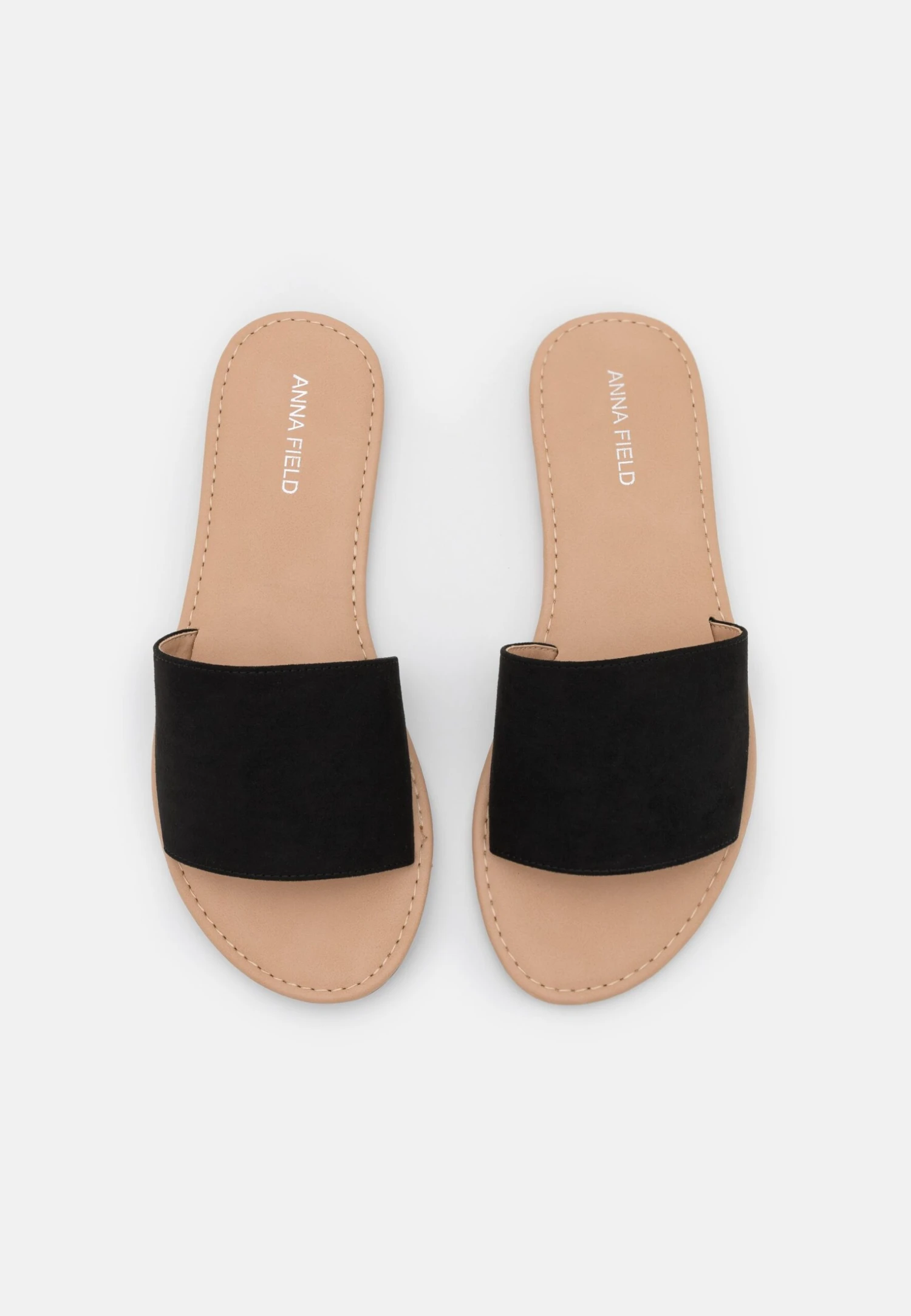 Anna Field 2 Pack - Ciabattine - Black/Cognac 5 Anna Field 2 Pack - Ciabattine - Black/Cognac - immagine 5