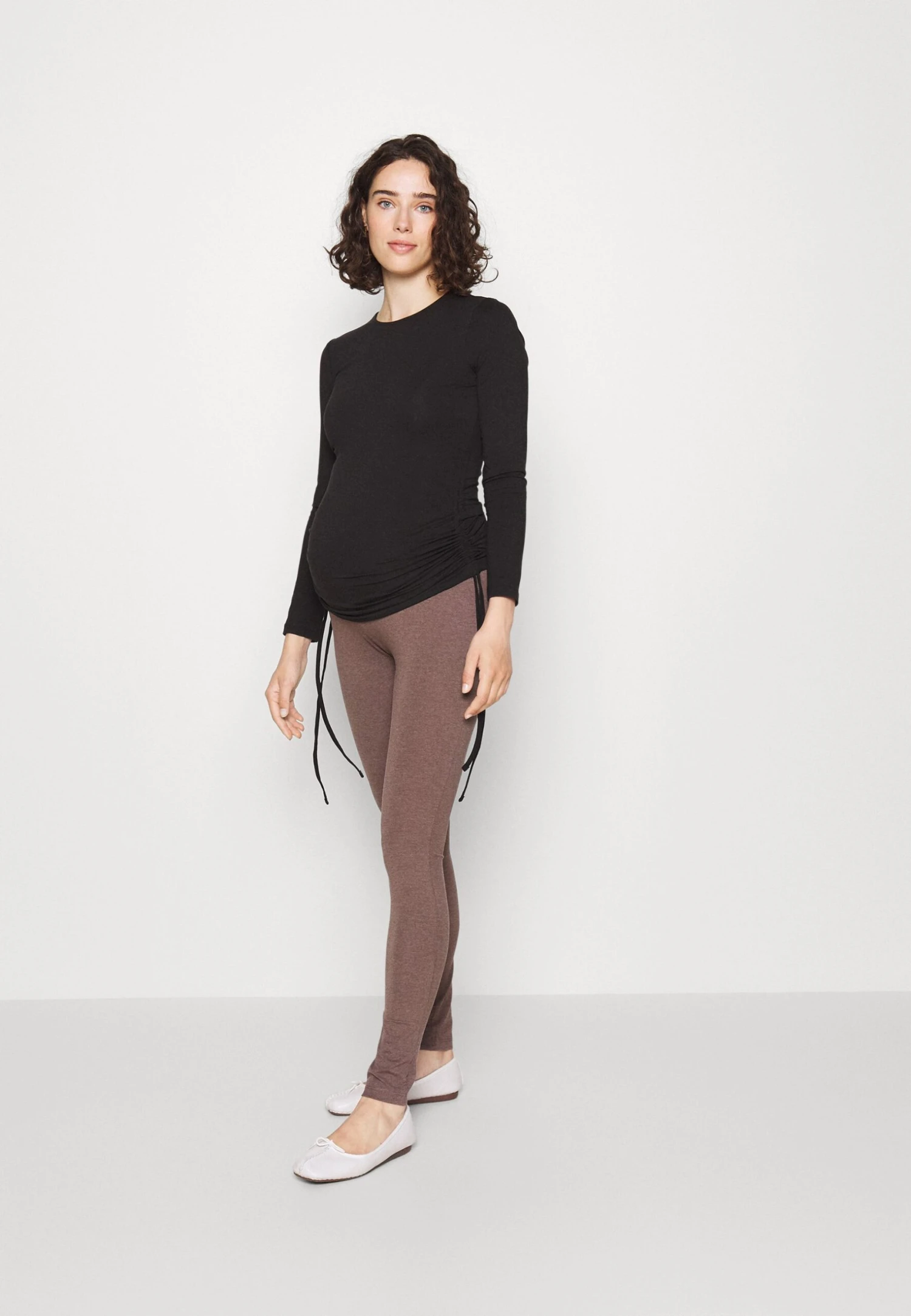 Leggings MaternityLeggingsBlackMottled Dark Brown Donna Pantaloni EX429B00D-Q15 1 Leggings MaternityLeggingsBlackMottled Dark Brown Donna Pantaloni EX429B00D-Q15