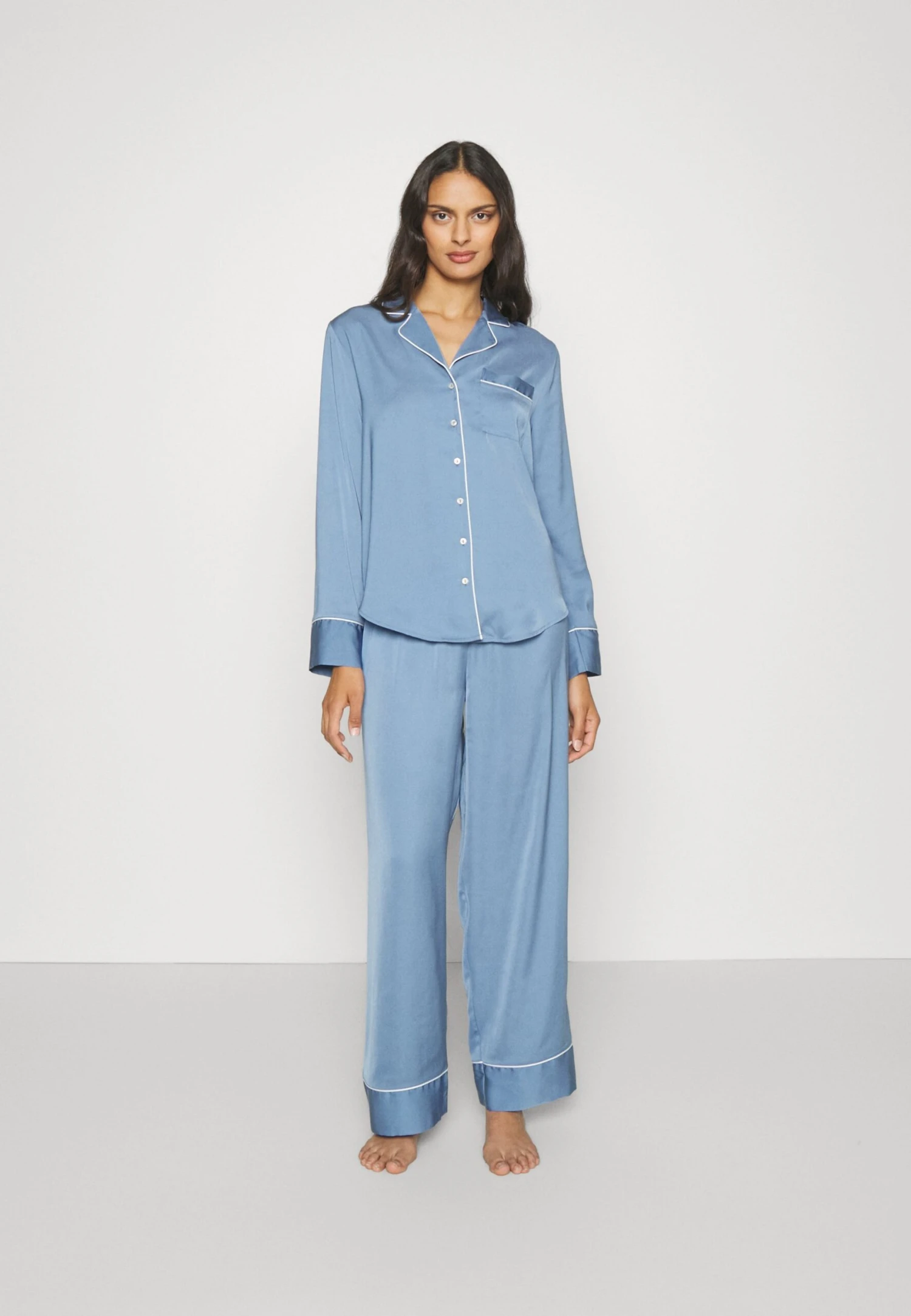Anna Field SetPigiamaBlue Donna Intimo Notte E Loungewear AN681P09R-K11 1 Anna Field SetPigiamaBlue Donna Intimo Notte E Loungewear AN681P09R-K11