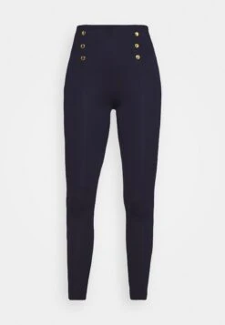 Anna Field Punto Leggings With Button DetailLeggingsDark Blue Donna Pantaloni AN621A04X-K11 -Moda Sconto 46a980d243e44bd0bc0b317bca04d1ba