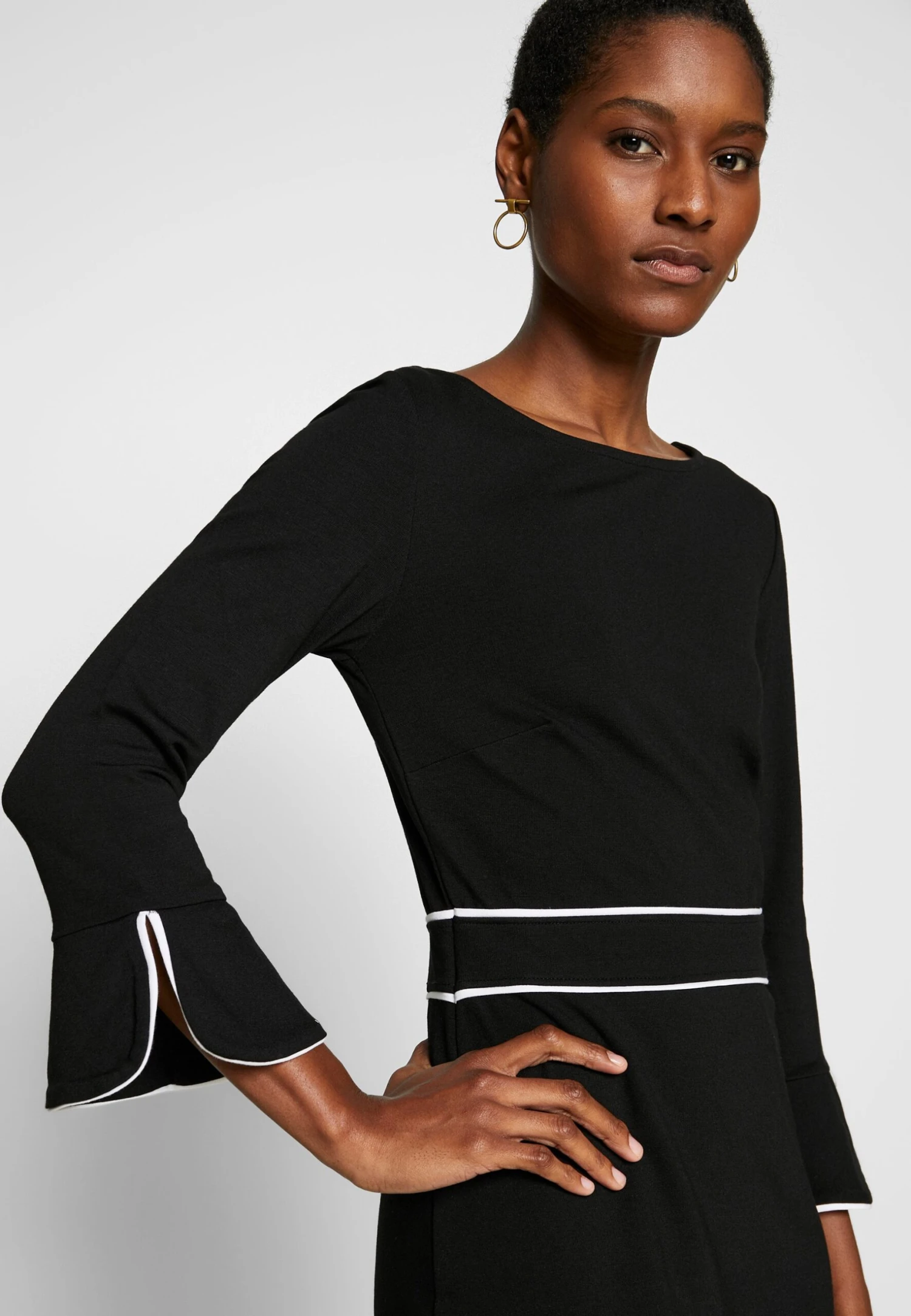 Anna Field TubinoBlack/White Donna Vestiti AN621C1GW-Q11 5 Anna Field TubinoBlack/White Donna Vestiti AN621C1GW-Q11 - immagine 5