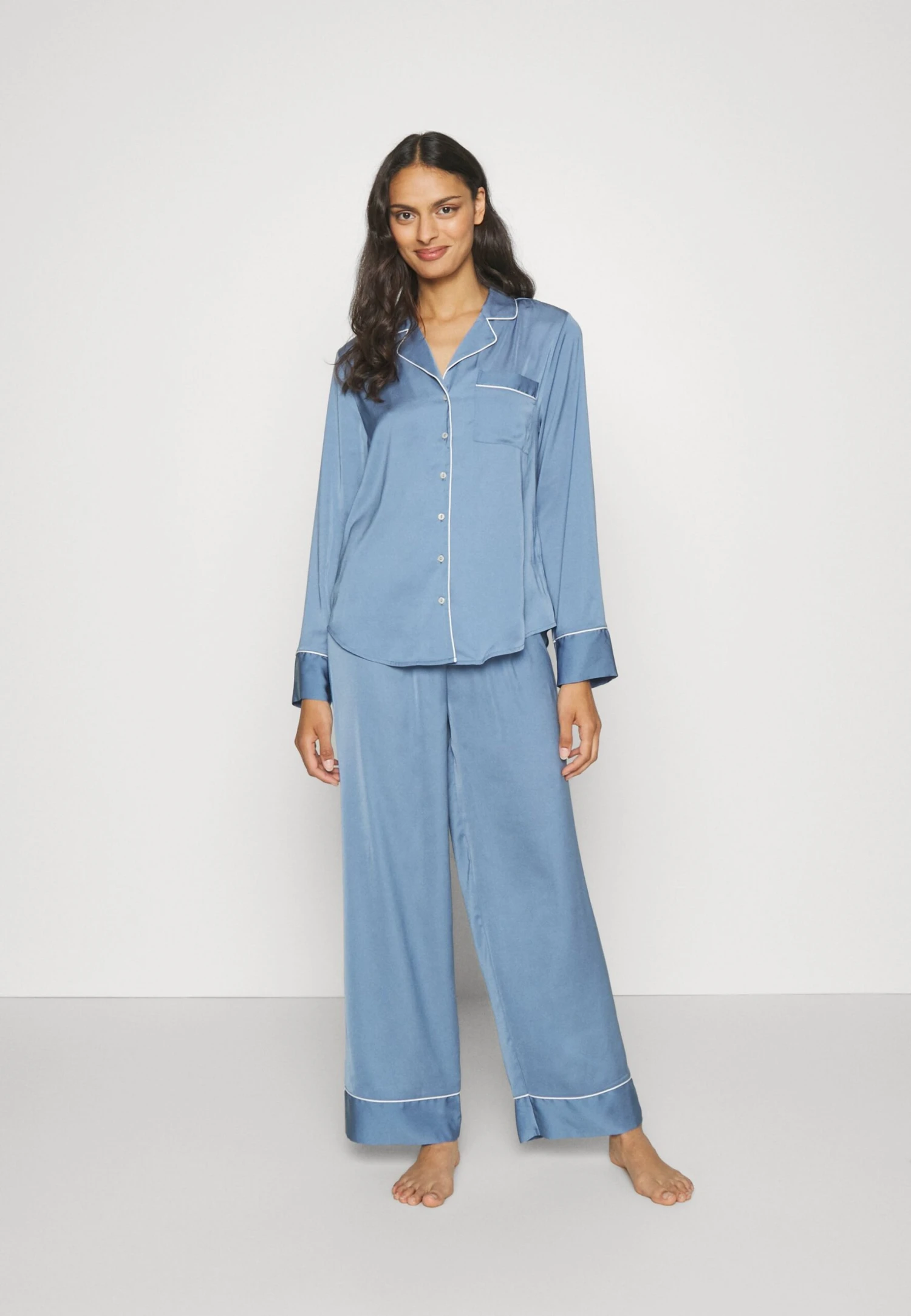 Anna Field SetPigiamaBlue Donna Intimo Notte E Loungewear AN681P09R-K11 2 Anna Field SetPigiamaBlue Donna Intimo Notte E Loungewear AN681P09R-K11 - immagine 2