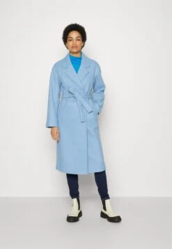 Anna Field Cappotto ClassicoLight Blue Donna Cappotti AN621U023-K11 -Moda Sconto 5a29fe22a4ea4cc891d69a2c907888ff