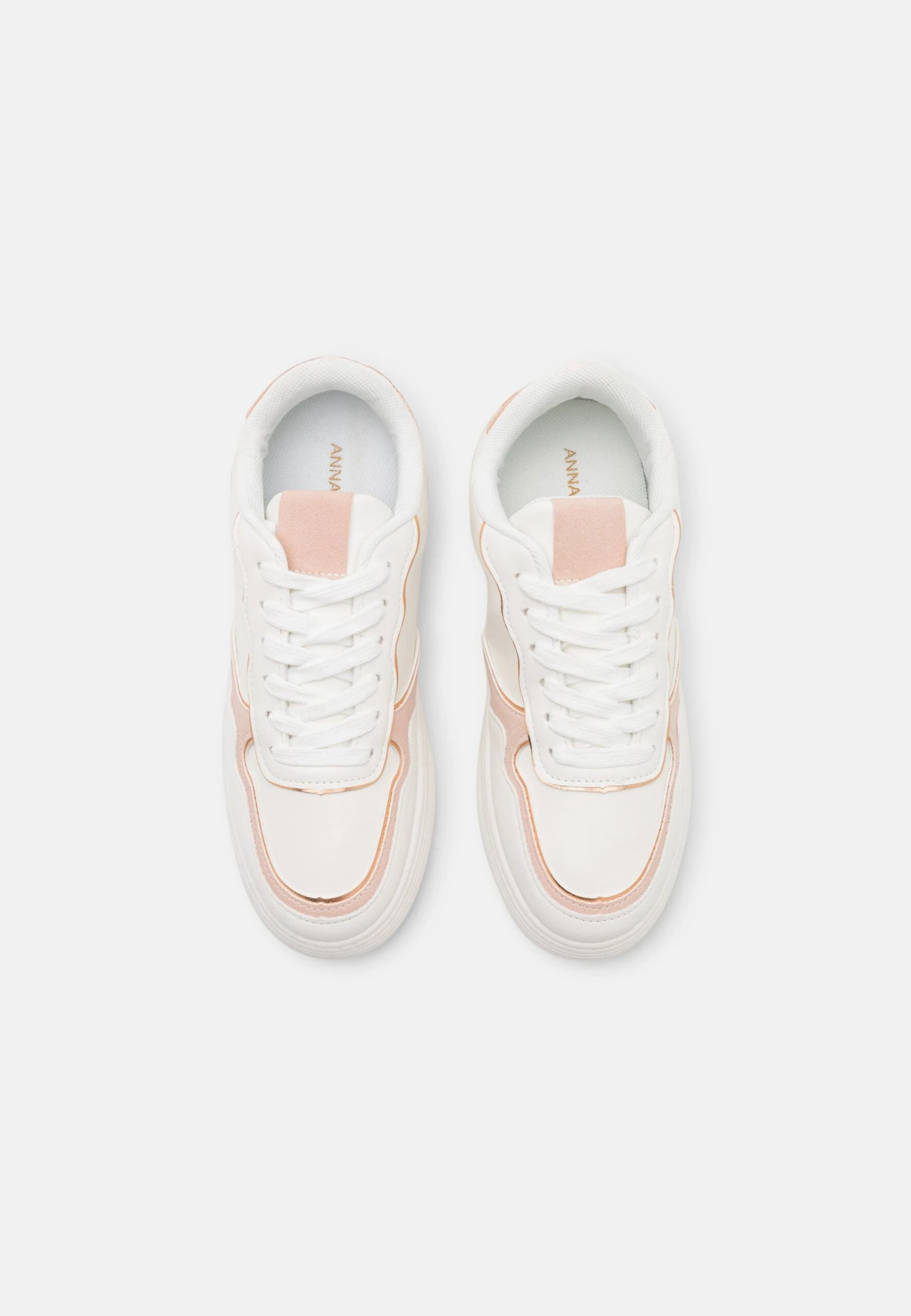 Anna Field Sneakers BasseWhite/Rose Gold Coloured Donna Sneakers AN611A1EA-A11 6 Anna Field Sneakers BasseWhite/Rose Gold Coloured Donna Sneakers AN611A1EA-A11 - immagine 6