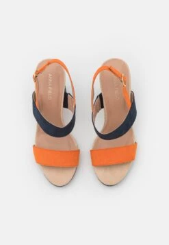 Anna Field Sandali Con Tacco - Dark Blue -Moda Sconto 6ce307770ab649bf8b4d57304507c78b