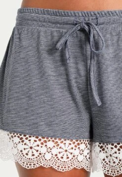 Anna Field Sarah Short Pj Set PigiamaOff-White/Dark Blue Donna Intimo Notte E Loungewear AN681BA0K-A11 13 Anna Field Sarah Short Pj Set PigiamaOff-White/Dark Blue Donna Intimo Notte E Loungewear AN681BA0K-A11 -Moda Sconto 6f89a2a5cdf84a3c8c843968bd01c00e