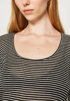 Anna Field Maglietta A Manica LungaBlack/Beige Donna T-shirt E Top AN621D197-Q11 15 Anna Field Maglietta A Manica LungaBlack/Beige Donna T-shirt E Top AN621D197-Q11 -Moda Sconto 76867aa0176f4d61b43e6353dbb20aec