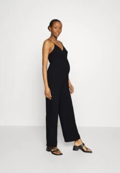 Strappy Drappy Cintered Tuta JumpsuitBlack Donna Tute Jumpsuit EX429D008-Q11