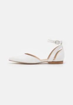 Anna Field Leather - Ballerine Con Cinturino - White -Moda Sconto 80cd763949c7400a9b4bae42ccbb38fd