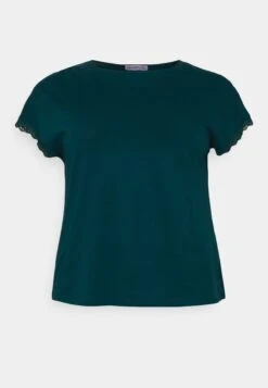 T-Shirt Basic -Teal -Moda Sconto 8134e14320654ce78267c33d0abfc623