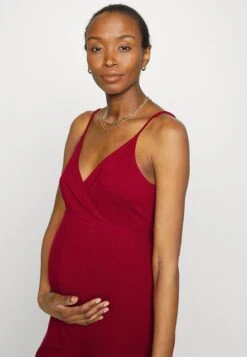 Strappy Drappy Cintered Tuta JumpsuitDark Red Donna Tute Jumpsuit EX429D008-G11 -Moda Sconto 8397c307e890482eadfd9b9199f655d3