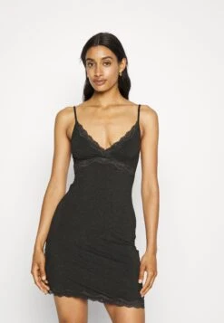 Anna Field 2 PackCamicia Da NotteBlack/Grey Donna Intimo Notte E Loungewear AN681P08F-Q11 -Moda Sconto 8442858fdc724c2aab0b7e433da644aa