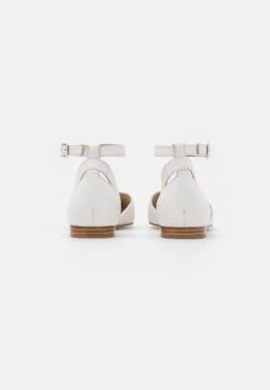 Anna Field Leather - Ballerine Con Cinturino - White -Moda Sconto 87e9975a74df46d5b1d4446076189382