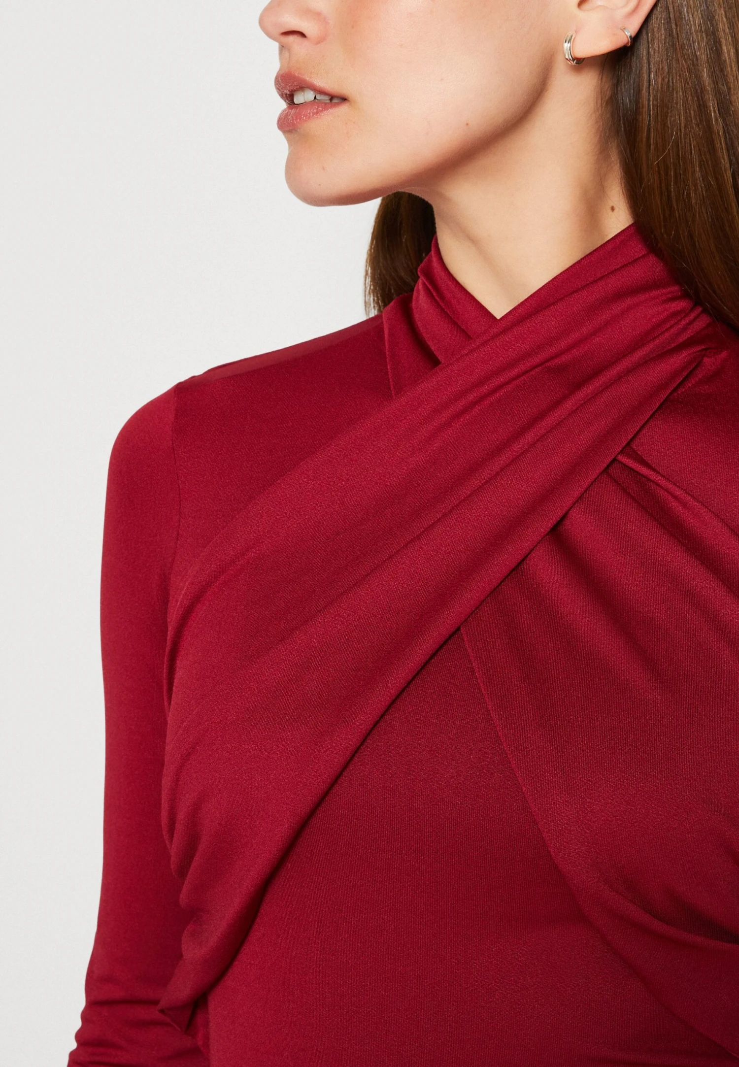 Anna Field Maglietta A Manica LungaDark Red Donna T-shirt E Top AN621D1A0-G11 8 Anna Field Maglietta A Manica LungaDark Red Donna T-shirt E Top AN621D1A0-G11 - immagine 8