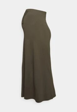 Maternity Maxi Skirt With Drawstring WaistbandGonna Lunga606Khaki Donna Gonne EX429E00N-N11 -Moda Sconto 894b38a8b32b43ef87445b414544df32