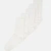 Anna Field Comfort Cuff Ankle Socks 5Pack - Calze - White