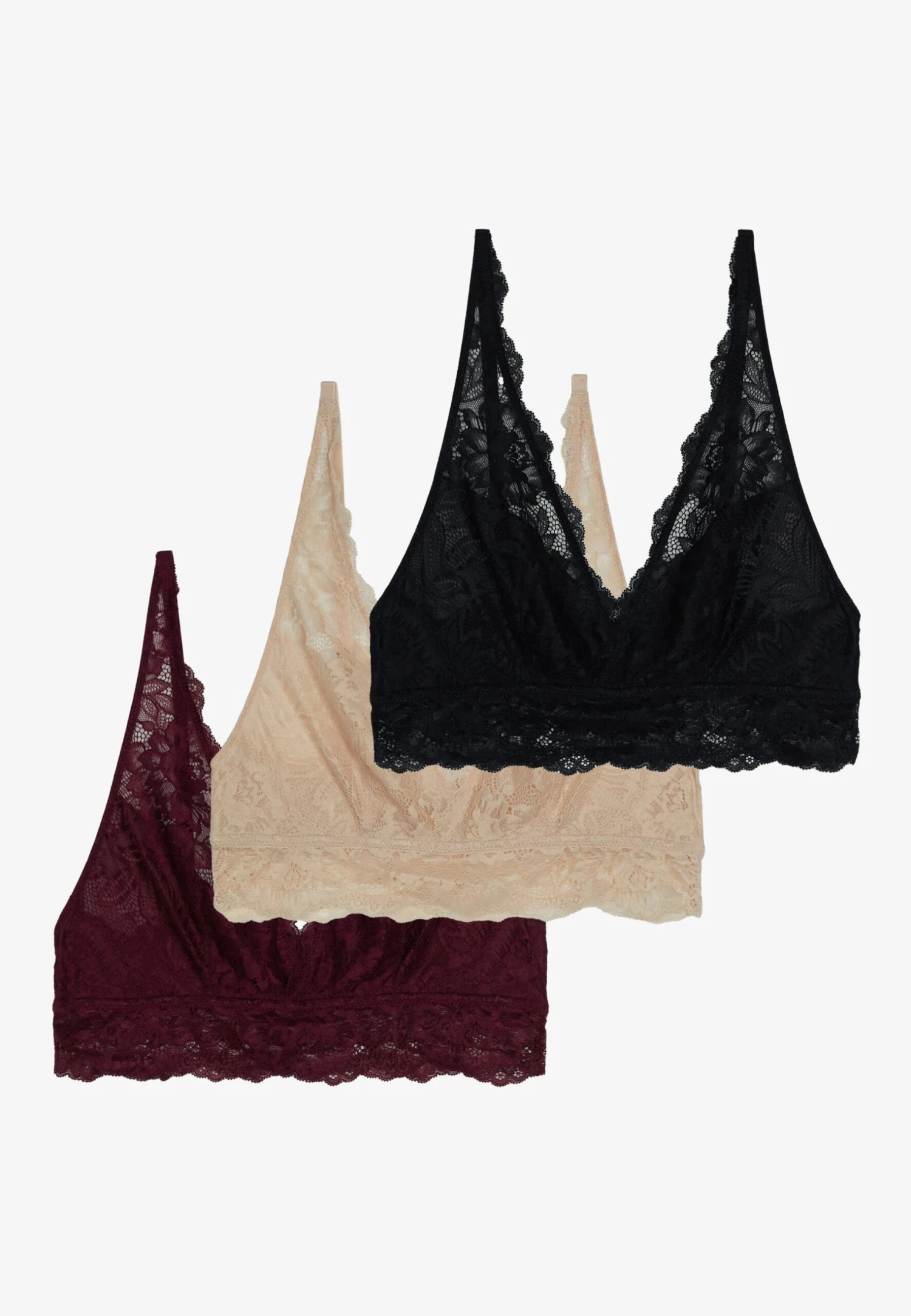 Anna Field 3 PackBustinoBlack/Beige/Dark Red Donna Intimo AN681A034-Q11 4 Anna Field 3 PackBustinoBlack/Beige/Dark Red Donna Intimo AN681A034-Q11 - immagine 4