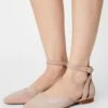 Anna Field Leather - Ballerine Con Cinturino - Beige