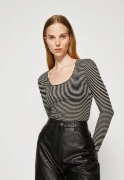 Anna Field Maglietta A Manica LungaBlack/Beige Donna T-shirt E Top AN621D197-Q11 13 Anna Field Maglietta A Manica LungaBlack/Beige Donna T-shirt E Top AN621D197-Q11 -Moda Sconto 958a57842fac4f29b5e5f36c4153be66