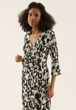 Anna Field Vestito Estivo - Black/Off-White -Moda Sconto a15b89fdd3c94e10b8e41c30eaf5ba3f