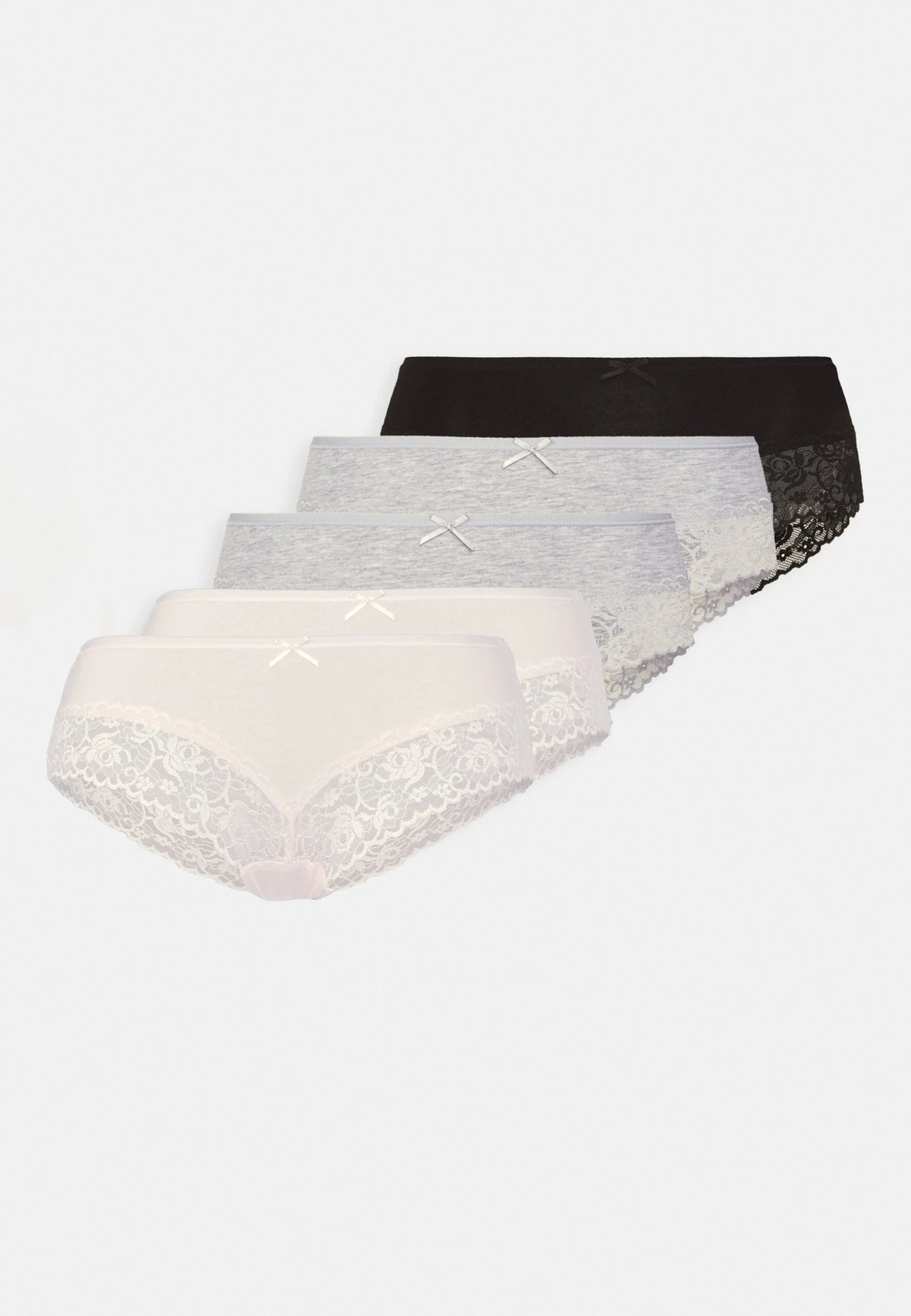 Anna Field 5 PackSlipGrey/Pink Donna Intimo AN681C00D-C11 1 Anna Field 5 PackSlipGrey/Pink Donna Intimo AN681C00D-C11