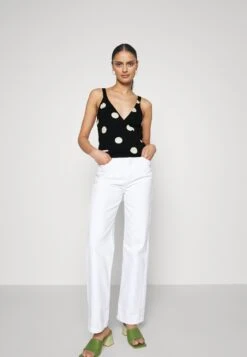 Anna Field TopBlack/White Donna T-shirt E Top AN621D17B-Q11 -Moda Sconto a7adb764cac74b8d91d31c46cdcf6103