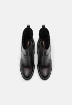 Leather Stivaletti Con TaccoBlack Donna Stivaletti ANJ11N02F-Q11 -Moda Sconto b1903eae4a1a4e83be7f36b2465f02f2