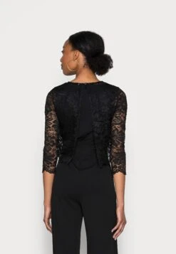 Anna Field Occasion SetDetacheable Lace Top With V Neck Sleeveless JumpsuitTuta JumpsuitBlack Donna Tute Jumpsuit AN621T024-Q11 -Moda Sconto b7003786cb9040f281e6f6ce228c88c4
