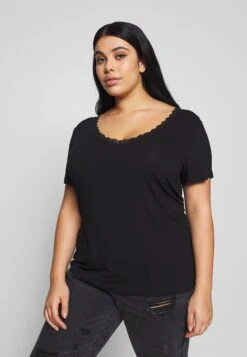 T-Shirt BasicBlack Donna T-shirt E Top AX821D035-Q11