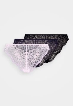 Anna Field 3 PackSlipBlack/Blue/Pink Donna Intimo AN681R06L-Q11 -Moda Sconto b8ce50d66b30424588811aec609c50e1