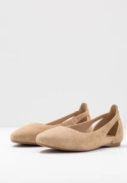 Leather BallerineBeige Donna Ballerine ANJ11A00E-B11 -Moda Sconto bb9363a439cf4d08afa024bdfe2c99f9