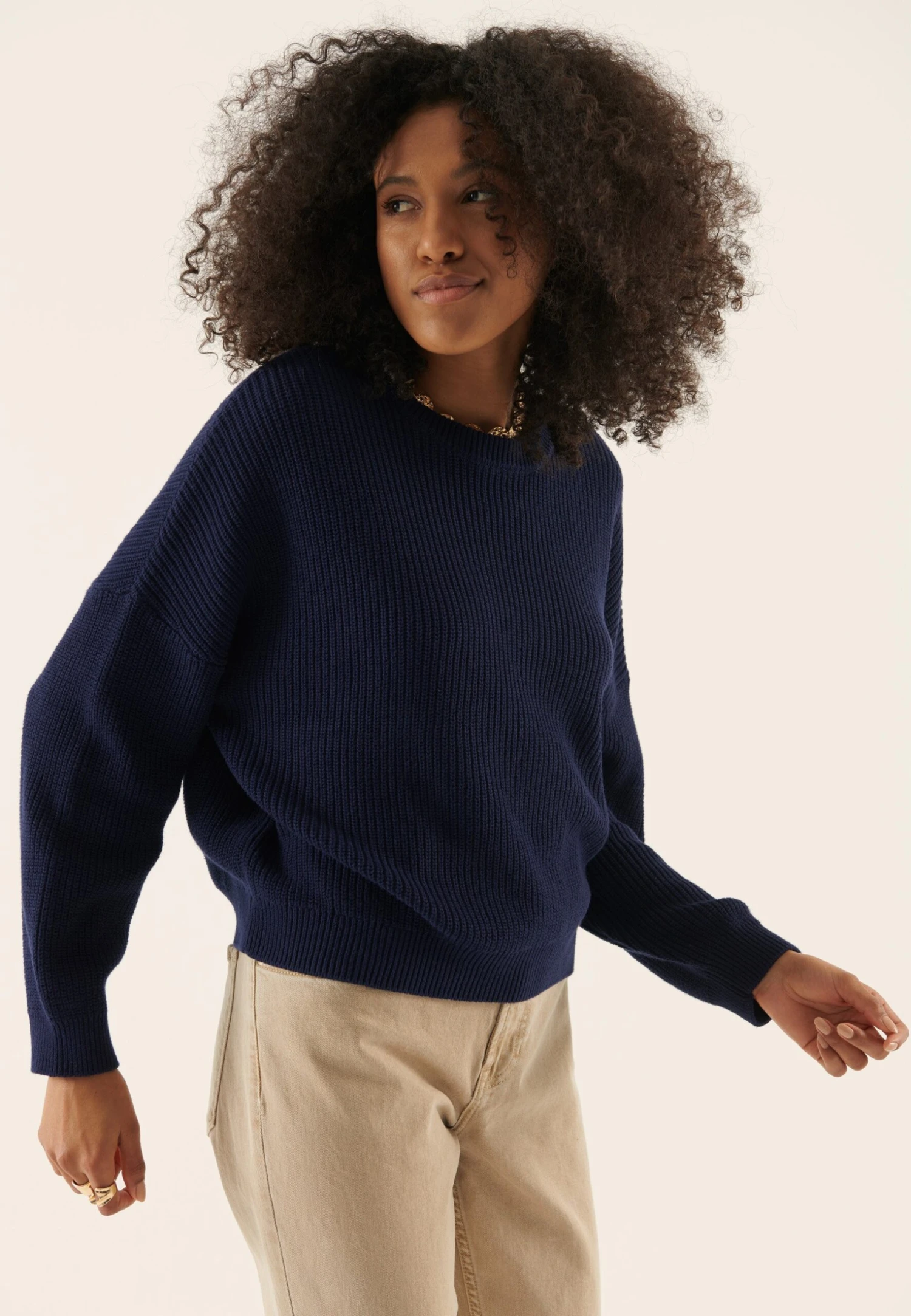 Anna Field OversizedMaglioneDark Blue Donna Maglieria AN621I0IV-K11 1 Anna Field OversizedMaglioneDark Blue Donna Maglieria AN621I0IV-K11