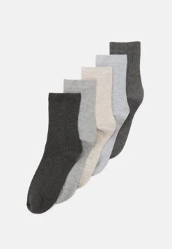 Anna Field 5 Pack - Calze - Black/Grey