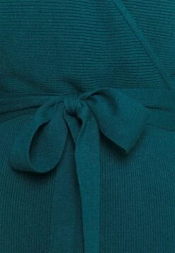 Anna Field Wrap V Ausschnitt Mini Strickkleid Mit GürtelTubinoDeep Teal Donna Vestiti AN621C1JZ-M11 -Moda Sconto ce53a6620ca046b6a27233a971b7b11b