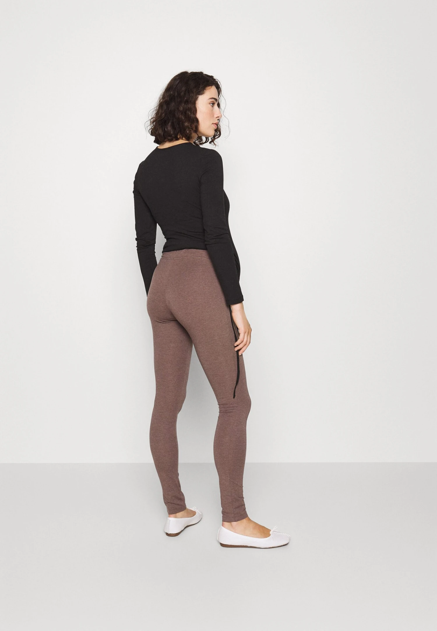 Leggings MaternityLeggingsBlackMottled Dark Brown Donna Pantaloni EX429B00D-Q15 3 Leggings MaternityLeggingsBlackMottled Dark Brown Donna Pantaloni EX429B00D-Q15 - immagine 3