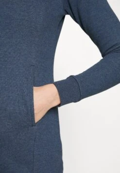 Felpa Con CappuccioMottled Dark Blue Donna Felpe ANH21J004-K12 -Moda Sconto dcfcb2d72da74b2aa026bede1ea26b50