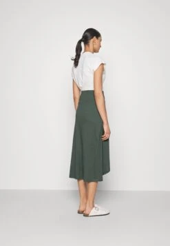 Anna Field Basic Wrap Over Midi Skirt Gonna A CampanaLight Green Donna Gonne AN621B0B1-M11 -Moda Sconto e90a91cd5e1a410d9fdcdb9cfd8d98a2