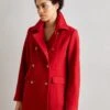Anna Field Cappotto Corto - Dark Red