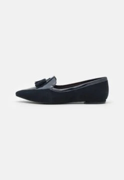 Anna Field Leather - Ballerine - Dark Blue -Moda Sconto f314c7581b5f45029a03b3a6f32c5b76