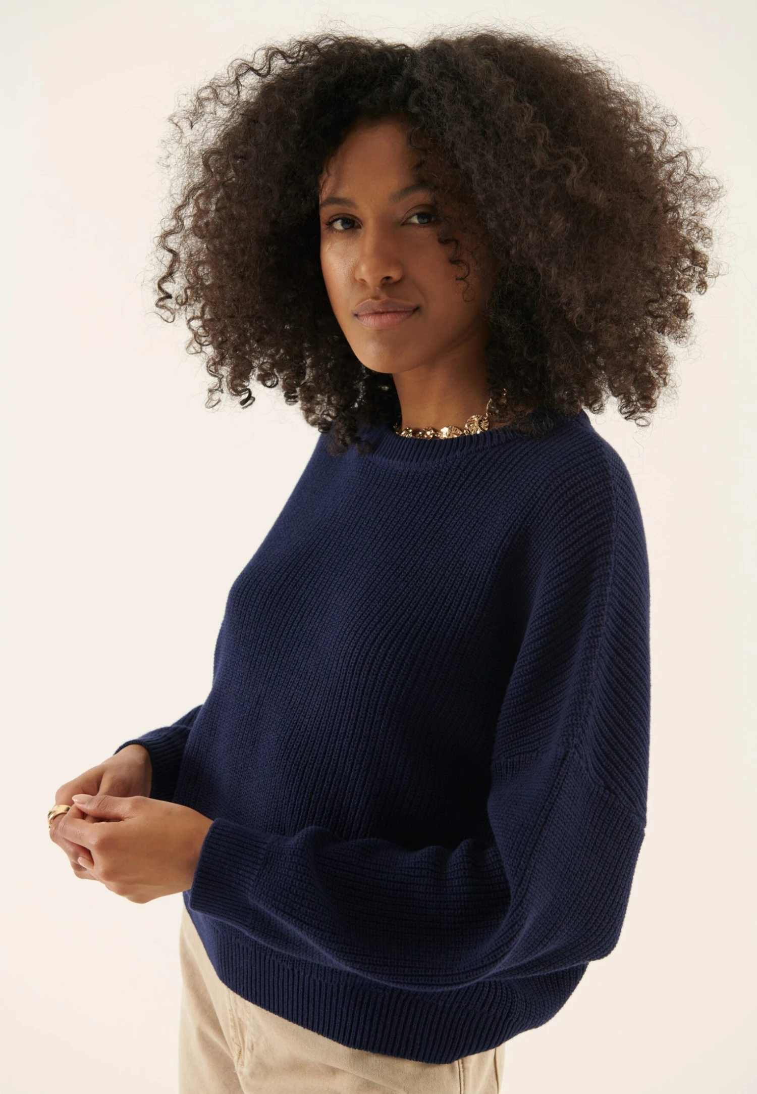 Anna Field OversizedMaglioneDark Blue Donna Maglieria AN621I0IV-K11 4 Anna Field OversizedMaglioneDark Blue Donna Maglieria AN621I0IV-K11 - immagine 4